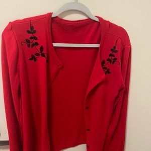 Red Cardigan